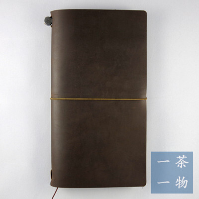 TRAVELER'S notebook 标准型 茶色疯马皮 新款 同Midori笔记本