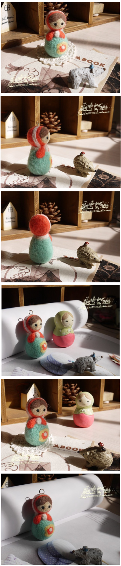 好可爱的俄罗斯娃娃，看起来难度系数也是很高啊