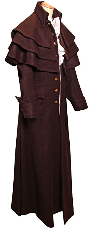 CT9002 18th & 19th Century Triple Cape Coat