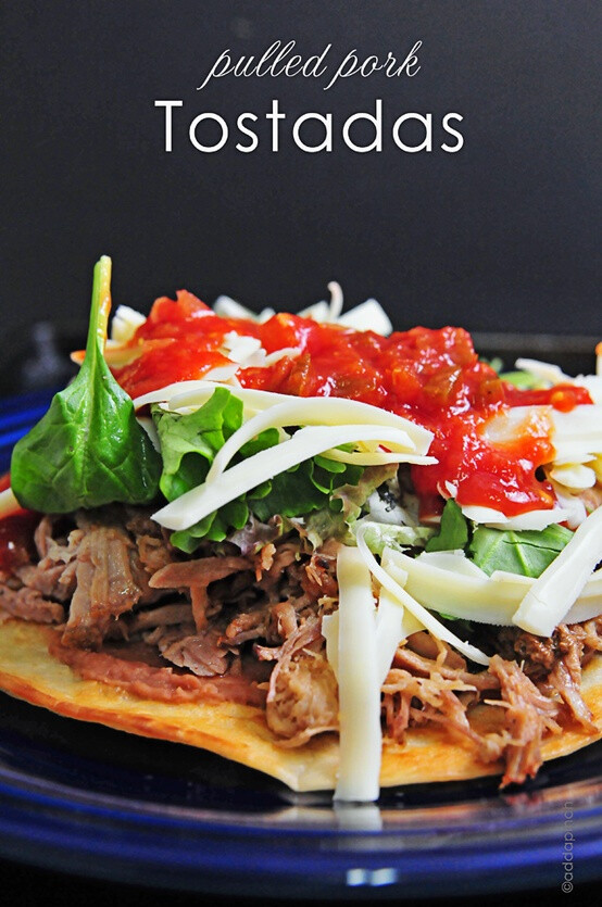 Pulled Pork Tostadas