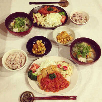 今日は朝ご飯作らなかったので晩ご飯を……