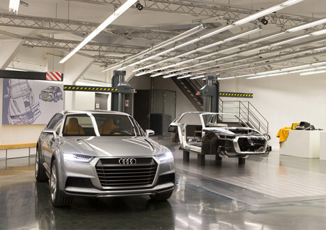 Audi's new design strategy and Crosslane Coupé :http://www.dezeen.com/2012/12/19/audi-announces-new-car-design-strategy/