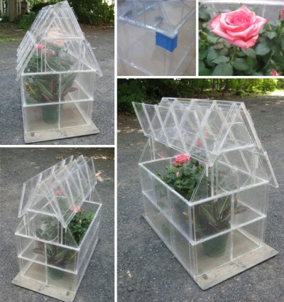 CD Case Greenhouse Tutorial by debra