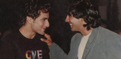 Akshay & Saif being adorable