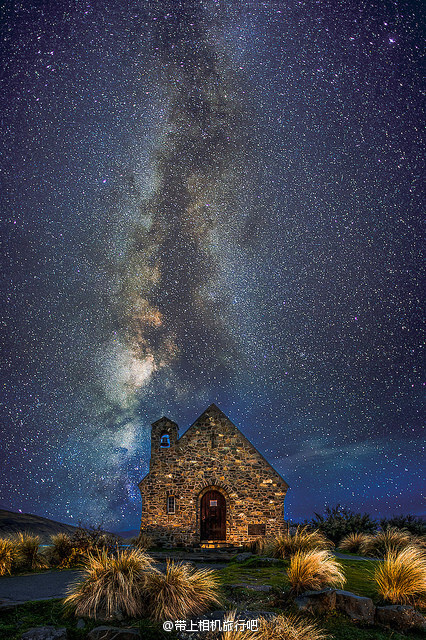 天河，如梦境般的纽西兰星空