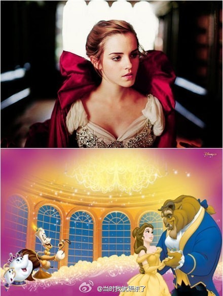 《哈利波特》里扮演赫敏的 EmWatson 接拍迪斯尼真人电影《美女与野兽(Beauty and the Beast)》，在电影中饰演女主角贝儿 (Belle) ！太期待了！