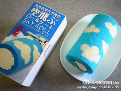 关西国际机场限定的蛋糕——“会飞的蛋糕卷”！！！