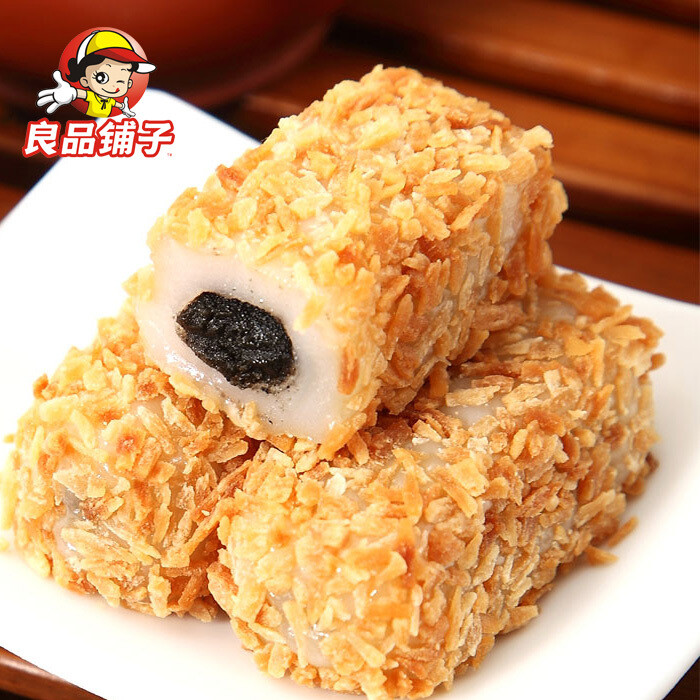 良品铺子黄金麻薯台湾风味小点心甜味糕点零食独立小包装