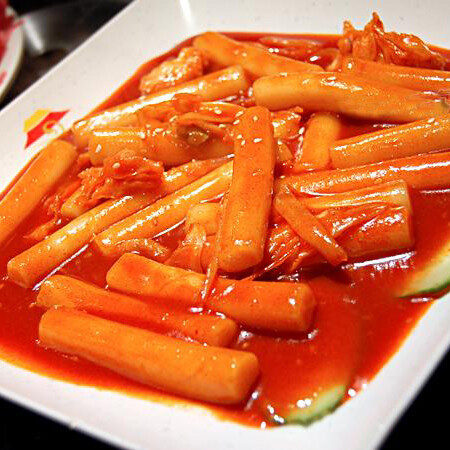 正宗韩国进口食品宗家府辣炒年糕g年糕条带酱包