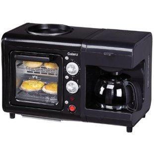 格兰仕多功能三合一早餐机 咖啡机 电烤箱