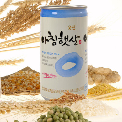 韩国进口熊津晨之露米汁饮料ml健康玄米果汁纯厚米香