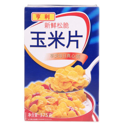 德国进口亨利玉米片g/袋进口食品营养即食麦片包送奶