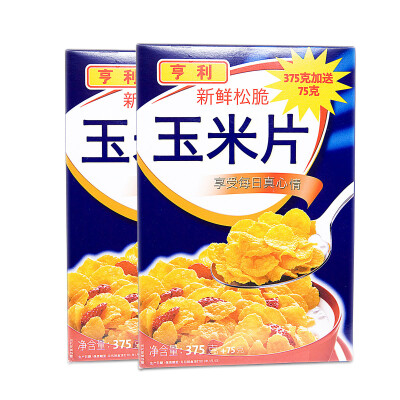 德国进口亨利玉米片g/袋进口食品营养即食麦片袋装