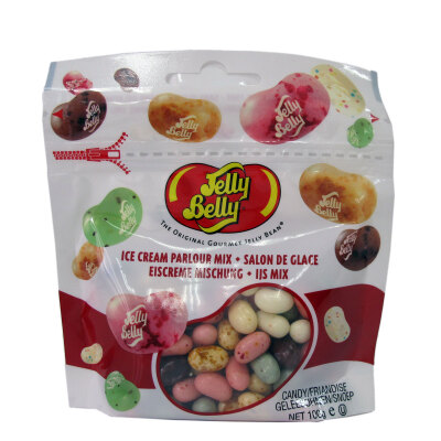 JellyBelly吉力贝冰激凌味g袋装糖豆美国进口零食品糖果