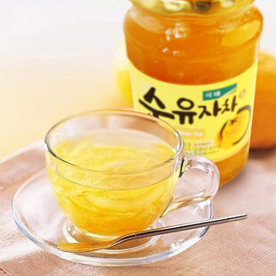 韩国进口食品非国产果肉饮品KJ蜂蜜柚子茶国际柚子茶g