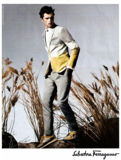 Salvatore Ferragamo 2013春夏男装