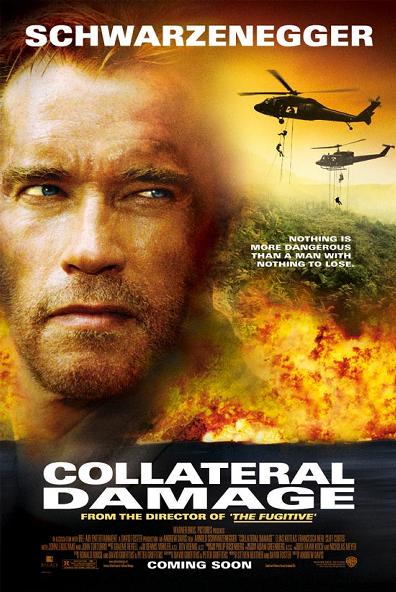 间接伤害 Collateral Damage 消防员戈登（阿诺•施瓦辛格 Arnold Schwarzenegger 饰）有一个美好幸福的小家庭。然而，却遭遇飞来横祸：哥伦比亚的恐怖分子为了自己的目的在洛山矶市的繁华路段炸毁了一栋大楼，迟到的…