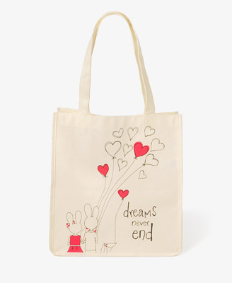 Forever21韓國店代購 Dreamy love shopping bag