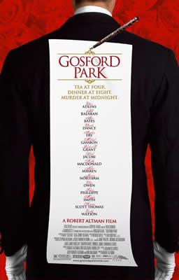 高斯福庄园 Gosford Park 1932年11月的英国。高斯福德庄园是一个名流云集之地， William McCordle爵士和他的妻子Sylvia约请了亲朋好友进行了一个狩猎会。邀请的客人包罗万象：伯爵夫人、一战英雄、英国音乐偶像，以及正在拍摄《陈查利》影片的美国电影制片人。当客人们聚集在楼上金碧辉煌的画室时，侍候他们的贴身男女仆人们排站在硕大的住宅内，而佣人们则挤满了厨房和楼下的走道。随着一声枪响，爵士死了。在调查此案的过程中，发现各人与各人之间隐藏着深不可测的矛盾，而事实的真相不叫人惊讶，叫人惊讶的是所谓的名流背后那些不堪入目的真面目。 