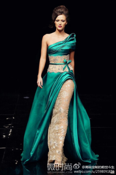 Margaery Tyrell - Hanna Touma Haute Couture S/S 2012.很中国风，很竹林风