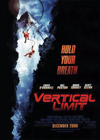 垂直极限 Vertical Limit 在一次登山运动中，彼得的父亲为了让他成功获救，毅然选择割断绳索，坠崖身亡。由于内心的痛苦阴影，彼得（克里斯·奥唐纳饰）放弃了登山事业，并由此与同是登山运动员的妹妹不欢而散。 妹妹在有一次挑战喜马拉雅山脉西麓高耸入云的K2峰时遇险，全队困在高峰上的岩洞里。由于食物与药物的紧缺，他们的生命岌岌可危。为了营救妹妹，彼得不惜生命危险，再次登上喜马拉雅山，展开与时间的竞赛和对自然极限的挑战。 