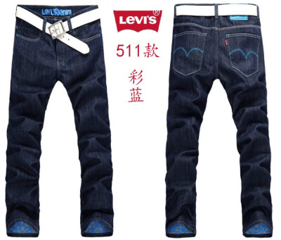 ￥110.00 Levi's/李维斯牛仔裤 韩版男装直筒牛仔裤