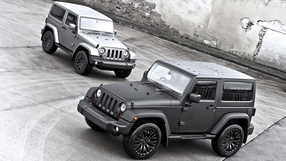 Kahn (英国)改☠ JEEP 牧马人 CJ300 哑光珍珠铂金版