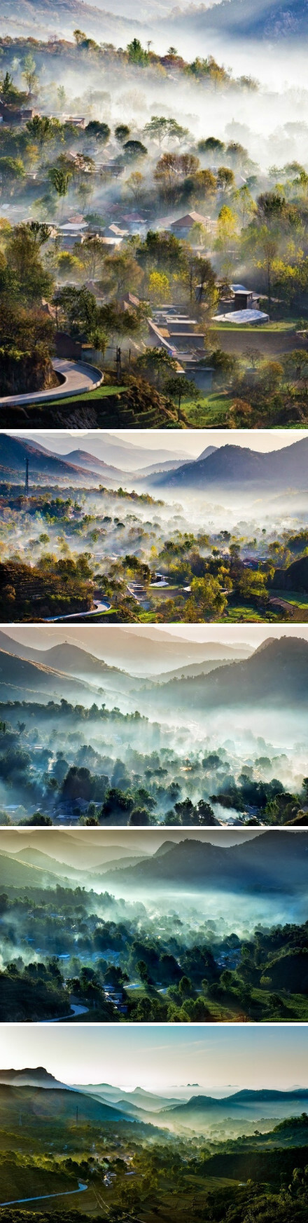 水墨官营村，济南七星台，一处难得的世外桃源，每当日出之后，炊烟袅袅之时，整个宛如仙境一般。