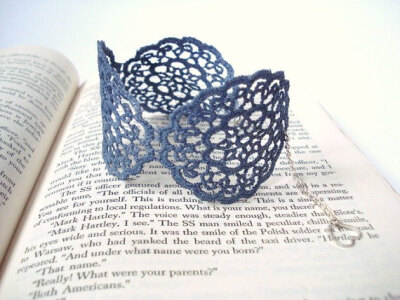 Blue Lace Bracelet, Women accessories,