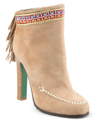 Suede Ankle Boot, $119