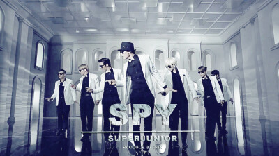 SuperJunior 六辑后续曲SPY韩网宣传图