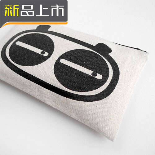 疯果|PandaQueen|熊猫表情帆布包|钱包|化妆包|多款入