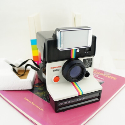 Polaroid SX-70系 白彩虹