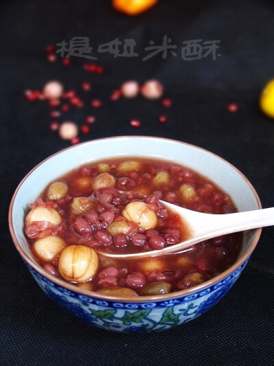 红豆莲子羹