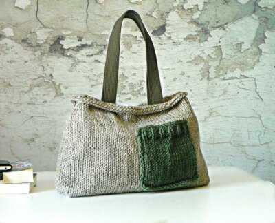 Knit women handbag, fall autumn Fashion, NzLbags - Pastel color Knit Bag, Women Handbag - Shoulder Bag SALE OFF 20%