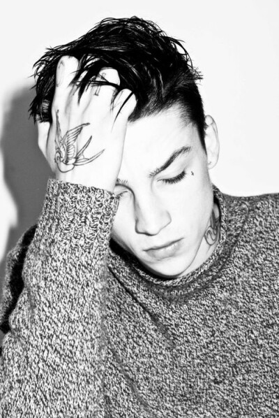 阿什·斯戴梅斯特 (Ash Stymest) 浑身纹身，干瘦，酷酷的表情，充满了90后的个性魅力。阿什·斯戴梅斯特 (Ash Stymest) 的成名十分幸运，他是Hedi Slimane钦定的《Vogue Homme》日本版创刊号的封面男孩，可以说一夜走…