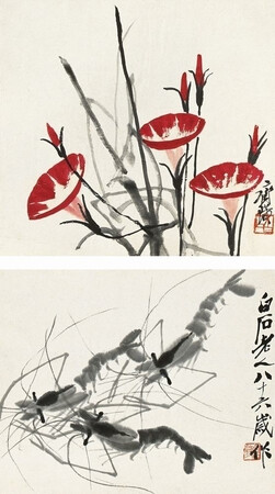 鱼 虾 蟹——齐白石 – 六月蜂网