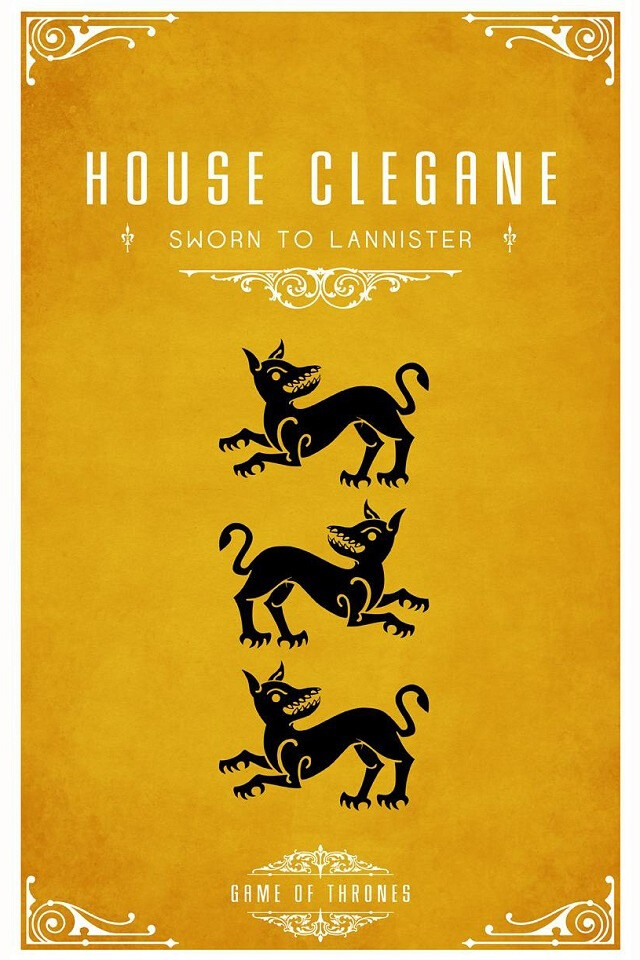 house clegane 兰尼斯特的仆人