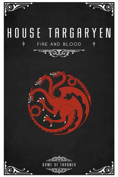 house targaryen 龙族