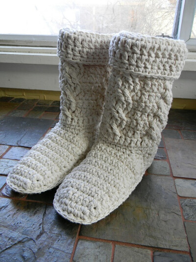 crochet boots pattern 