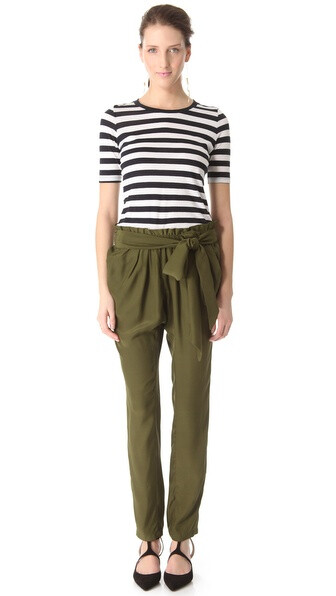 Piamita Sienna Tie Waist Pants