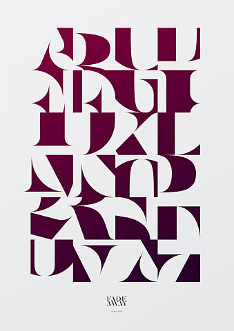 typographic posters ii on the behance network