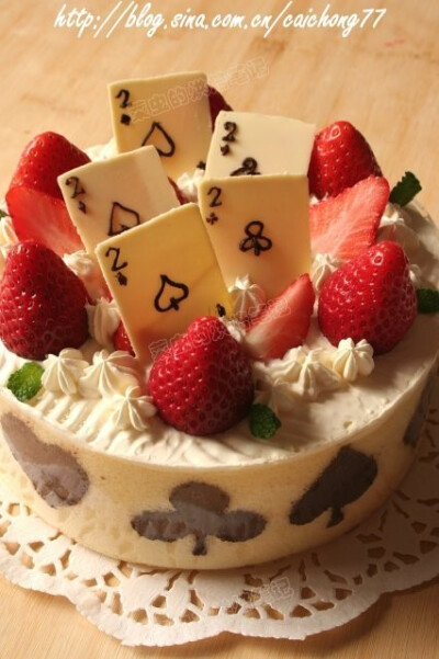 扑克蛋糕Poker Cake