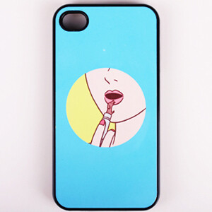 iphone4/4s 手机壳 保护壳 iphone case PIZZA GIRL