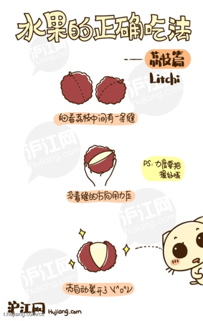 【水果的正确吃法vol.2-荔枝】此款杨贵妃最爱水果学名:Litchi chinensis.英文:litchi.日语读れいし.杜牧诗云:一骑红尘妃子笑.无人知是荔枝来赢得美人青睐的荔枝确实是营养丰富.集色香味于一体的优质水果.但是果壳较…