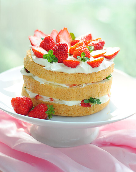 草莓奶油蛋糕