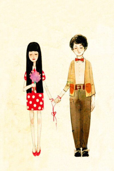 愿为一心人，白首不相离