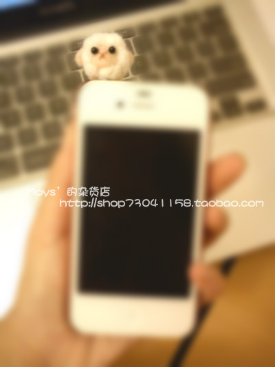 小绵羊 羊毛毡 戳戳乐 材料包 iphone4s 防尘塞