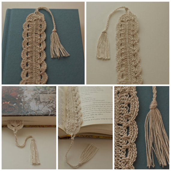 Crochet Lace Bookmark