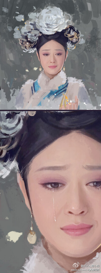 华妃 陈伯言作品